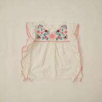 刺繡花邊背心上衣