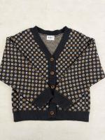 復古幾何圖紋針織外套