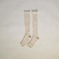 蕾絲花邊鏤空長筒襪