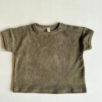Olive Terry Boxy T-shirt