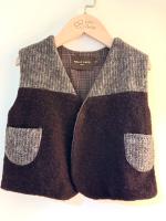 Hello Lupo - Sanaa Gilet - Bear Brown