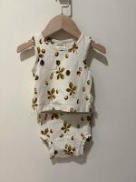 有機棉無袖套裝