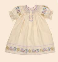 Apolina - Verna Smock Dress - Cream