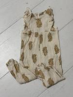 小花包屁連身褲