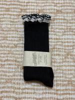 非本人勿下單 Emilie 波點及膝襪(黑色 Noir de Charbon)