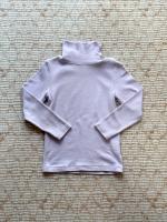 高領粉紫色長袖上衣