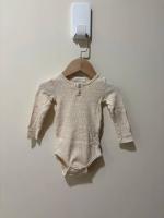 有機棉雪花包屁衣