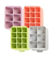  矽膠分隔保鮮盒組, 淺灰色+淺紫色+蜜桃粉+酪梨綠