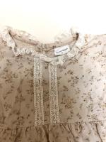 蕾絲點綴玫瑰花花包屁衣