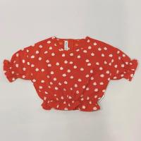 紅色小蕃茄短版上衣