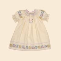 VERNA SMOCK DRESS - CREAM