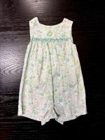 無袖liberty碎花連身衣褲