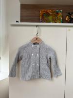 Kombu Blouse主廚雙排扣條紋襯衫