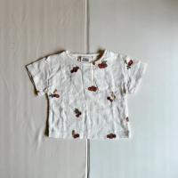 單扣棉紗上衣 (Off white tomatoes)