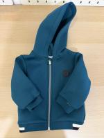 藍綠色 連帽外套