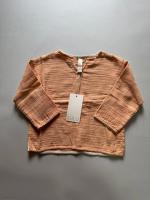 側小開叉有機棉上衣