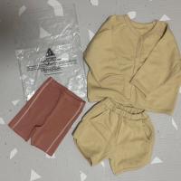 排扣外套短褲/內搭褲