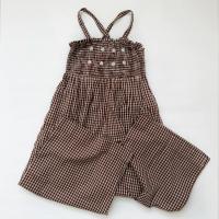 Jamie Kay 有機棉連身褲 cinnamon gingham(全新）