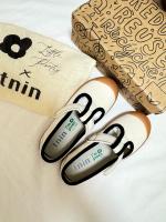Tnin Shoes x Little Poetry - Talbot Cru with Black Latex Sole