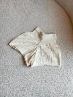 薄針織鏤空短褲