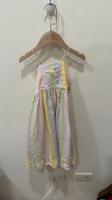 繽紛條紋後綁帶細肩帶洋裝 MAGRIT SUNDRESS - PAINTERS STRIPE