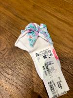 Liberty蝴蝶結裝飾短襪