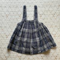 Eloise Pinafore - Vintage Plaid