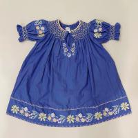 (限定下單) Verna Smock Dress - Azul