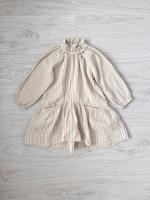 Edith dress - pinstripe