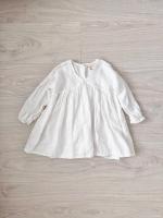 Gia dress - White Linen 亞麻洋裝