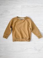 Crew neck sweater - peanut