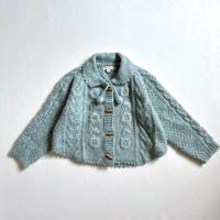花朵刺繡針織外套