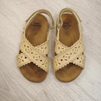 Ida Cut Out Sandals in Latte