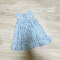 june little closet - 洋裝 Souffle dress / aqua