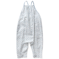 INES ROMPER | FLOWER PRESS PRINT, AZUL
