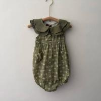 NAMI BABY TUTA荷葉領印花包屁衣