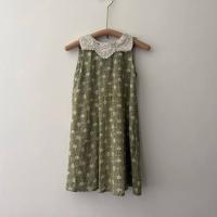 SS25 Carlotta Dress蕾絲領印花洋裝