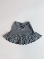 Eyelet Popcorn Skating Skirt