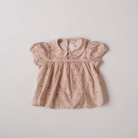 Nellie Blouse - Flower Ribbon Print