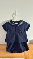 paddle rompers 2 navy