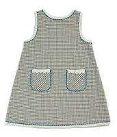 Hannah dress Rustic Check