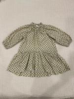 Edith dress leaf print