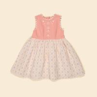 Lola Dress - Rosepanel Cream/Peony