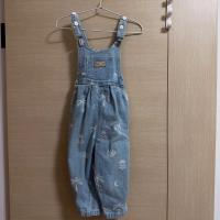 Bowie Bubble Overall - Cali Print Denim 2 - 3 y