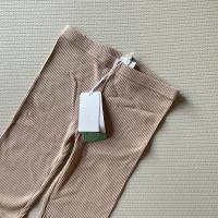 嬰幼兒素色坑紋針織內搭褲