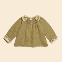 Hazel blouse - lichen