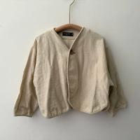 Zoe Jacket 米色木釦外套