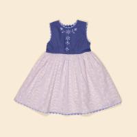 Lola Dress - Wallflower/Azul
