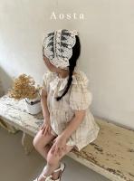亞麻格紋襯衫