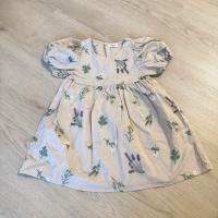 森林花朵刺繡洋裝